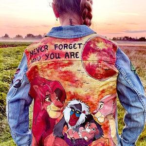 Lion king denim Etsy France