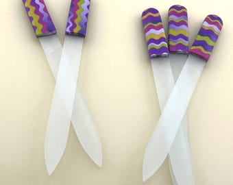 Czech Crystal Nail File  - Great Giftunder 20 - Manicure Gift- Secret Santa - Nail Art