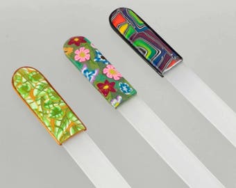 Embellished Crystal Nail File - Manicure Accessory - Personal Care Gift - Stocking Stuffer - Nail Salon