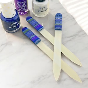 Czech Crystal Nail File  - Great Gift - Gift under 20 - Manicure Gift- Secret Santa - Nail Art