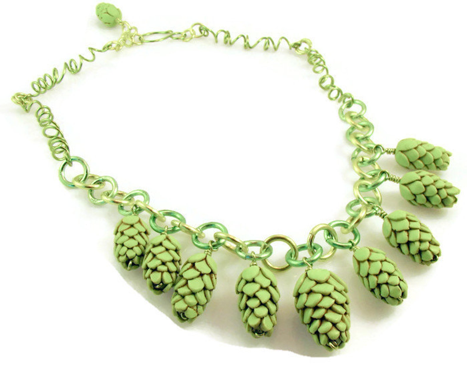 Original Beer Goddess Necklace Statement Necklace Beer Etsy