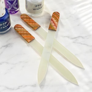 Czech Crystal Nail File  - Great Gift - Gift under 20 - Manicure Gift- Secret Santa - Nail Art