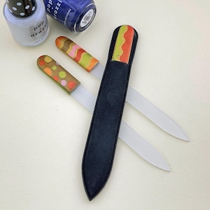 Czech Crystal Nail File  - Great Gift - Gift under 20 - Manicure Gift- Secret Santa - Nail Art
