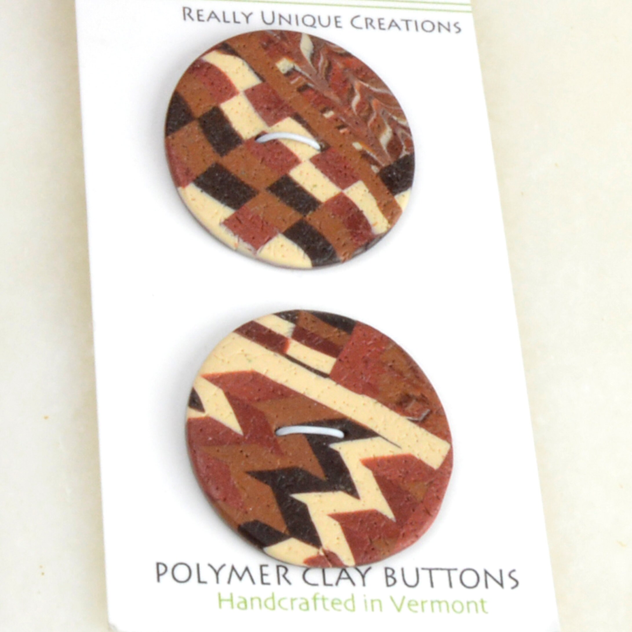 Unique Handmade Buttons Sewing Buttons Craft Project Etsy