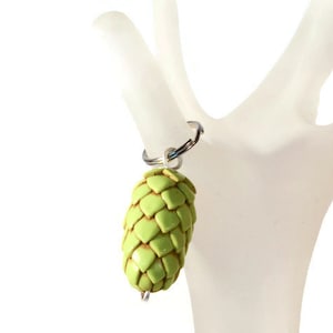 Hops Key Chain - Craft Beer Gift - Beer Gear - Hop Jewelry - Hop Head Accessories - Dad Gift - Groom Gift - Dog Collar