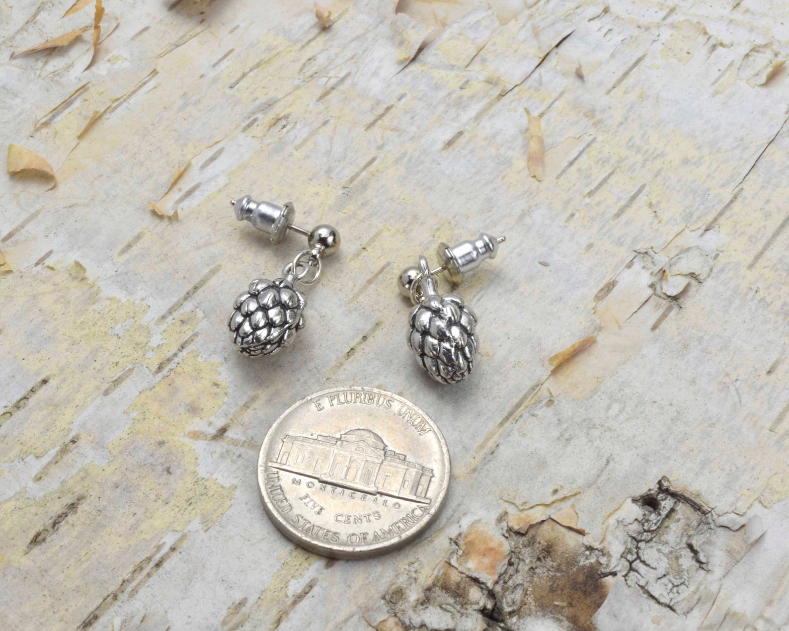 Metal Hop Earrings Beer Diva Jewelry Hops Jewelry Beer Etsy