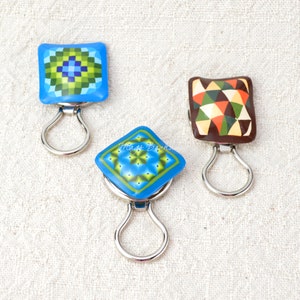 Magnetic Eyeglass Holder - Magnetic ID Badge Holder - Magnetic Needle Holder - Teacher Gift  - Unique Needle Minder - Gift under 25