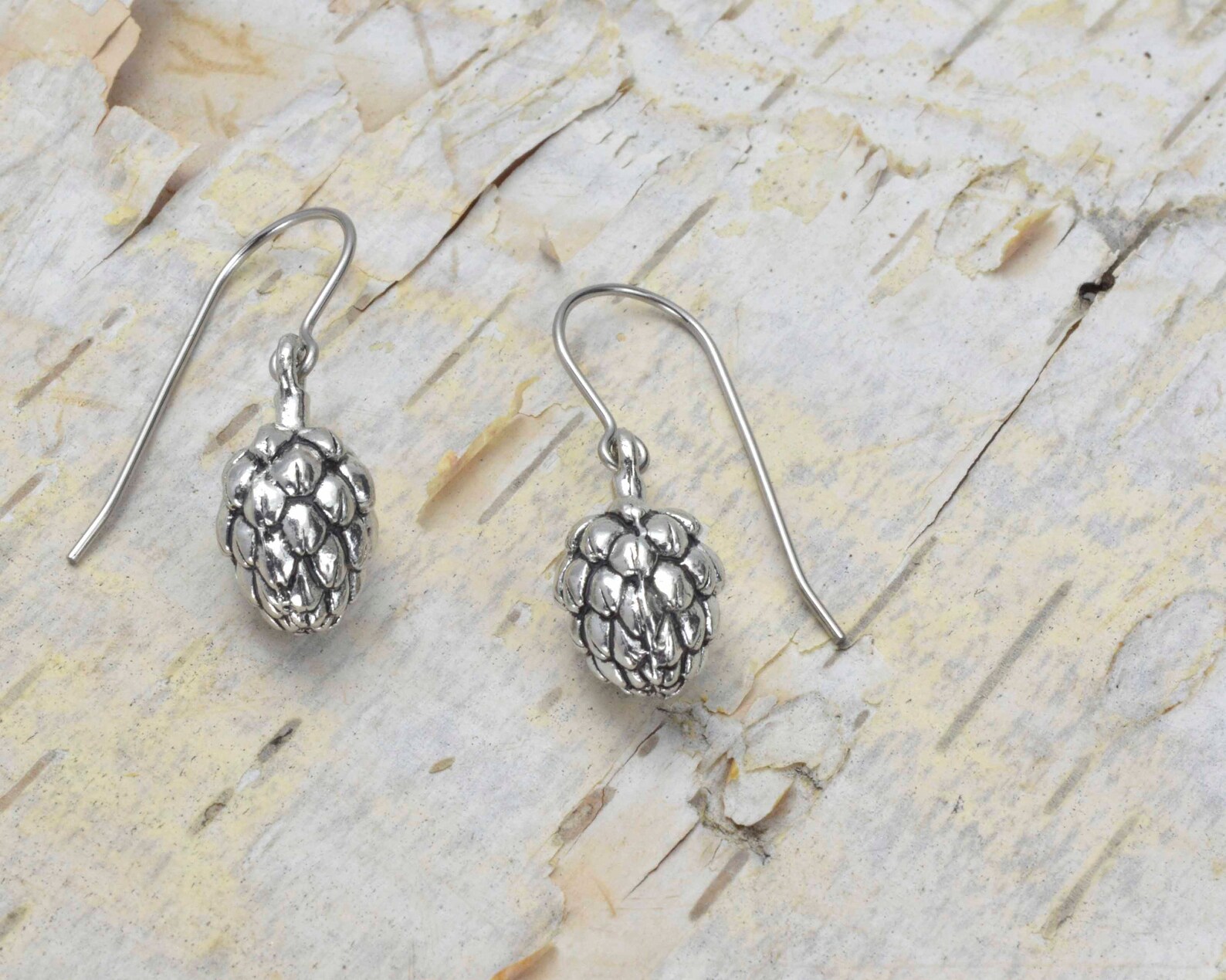 Metal Hop Earrings Beer Diva Jewelry Hops Jewelry Beer Etsy