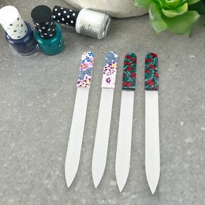 Czech Crystal Nail File  - Great Gift - Gift under 20 - Manicure Gift- Secret Santa - Nail Art