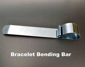 Cuff Bracelet Bending Bar  -Metal Cuff Bracelet Tool - Impressart Stamping Tool