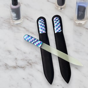 Czech Crystal Nail File  - Great Gift - Gift under 20 - Manicure Gift- Secret Santa - Nail Art