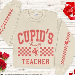 Valentines Day Teacher Sweatshirt, Teaching Sweethearts Teacher Shirts, Teacher Valentines Day Gift,Love Teacher Shirt,Valentines Day Shirt