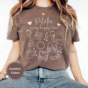 Pilates Shirt, Pilates Gift, Pilates T-Shirt, Cute Pilates, funny Pilates shirt, Pilates Instructor, Pilates Lover, Comfort Colors Tee