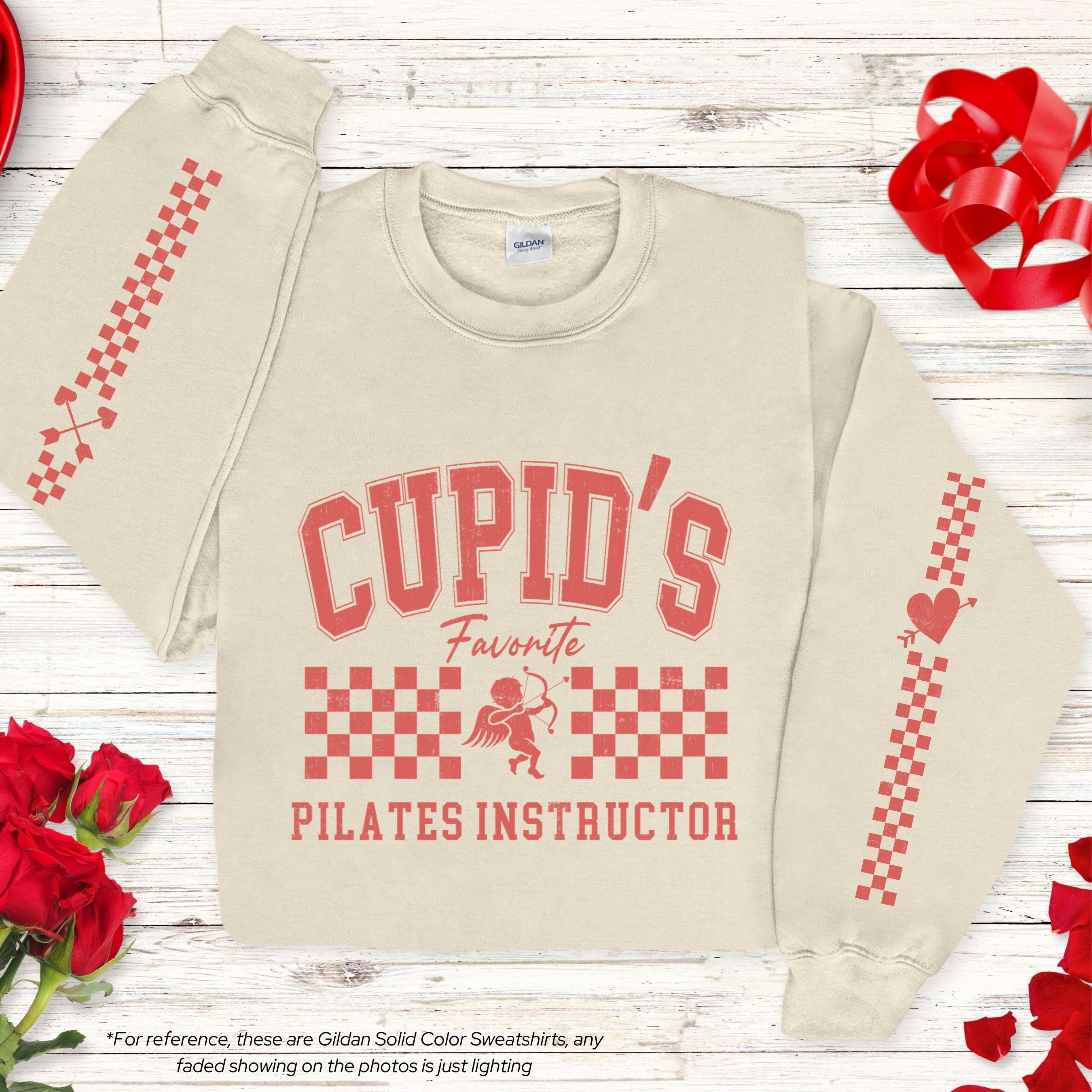 Pilates Shirt, Valentines Day Pilates Sweatshirt, Pilates Teacher Shirts, Gift for Pilates Teacher, Pilates Valentines Day Shirt,