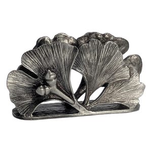 Porta-cartões de visita Ginkgo Decoração de escritório inspirada na natureza