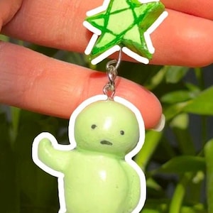 Polymer Clay Sassy Smiski Keychain