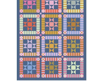 Stellar Stripe Quilt Pattern