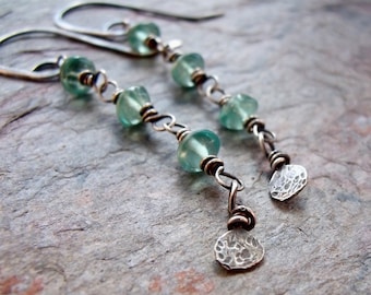 Apatite Sterling Silver Earrings