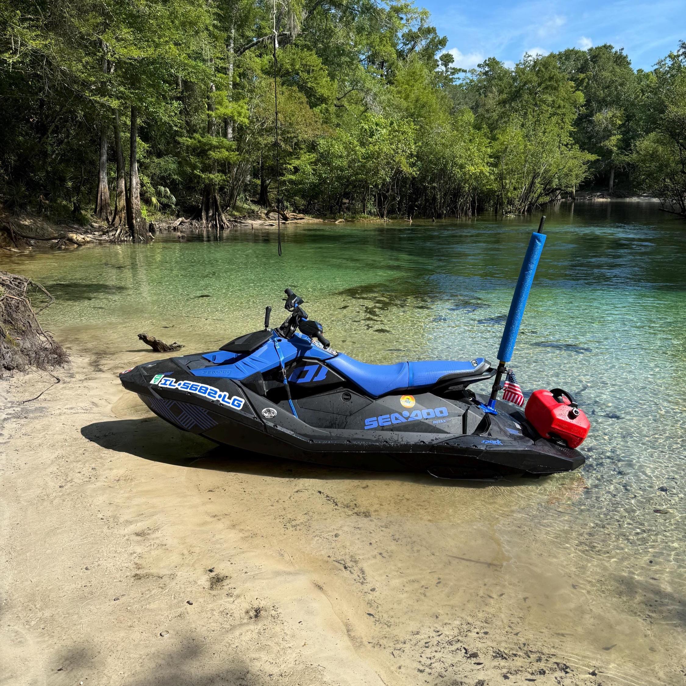 Seadoo Spark Flag and Camera Mount for Insta 360, Gopro Extra