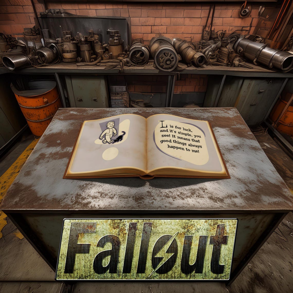 Fallout Book - Youre Special Hardcopy of a Post Apocalyptic Children's ...