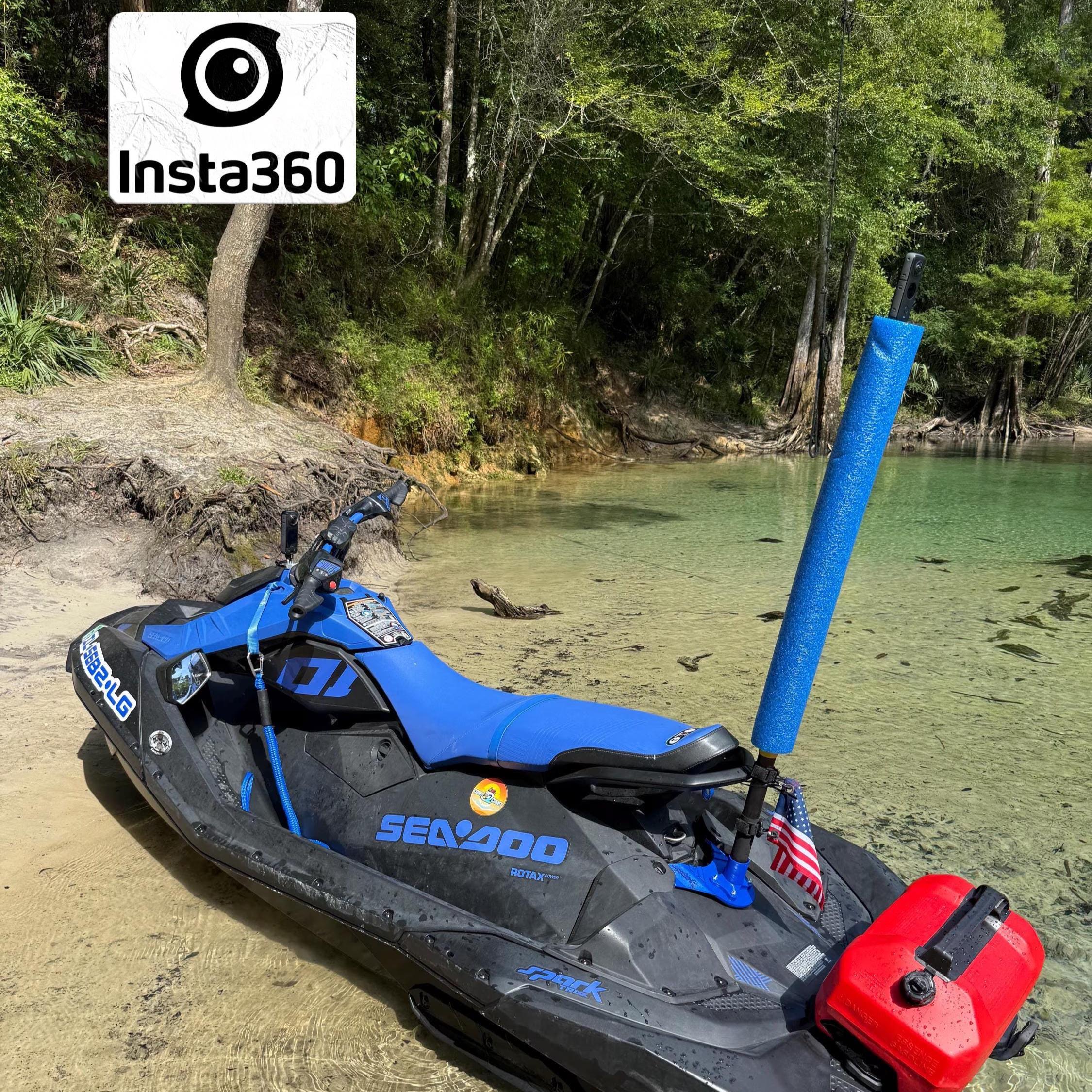 ホビーラジコン DJI SPARK Seadoo Spark Flag and Camera Mount for Insta 360, Gopro Extra