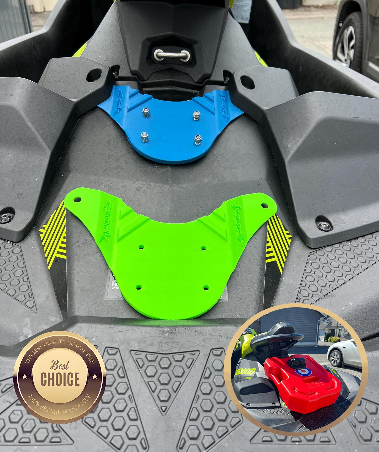 【LEO】WIND AND SEA / BASKET TANK Seadoo Spark Gas Can Bracket Attachment Secure Fuel Mount