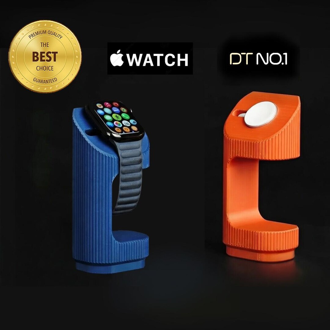 Apple Watch Charging Dock - High Quality 3D Printed Smart Watch Stand ...