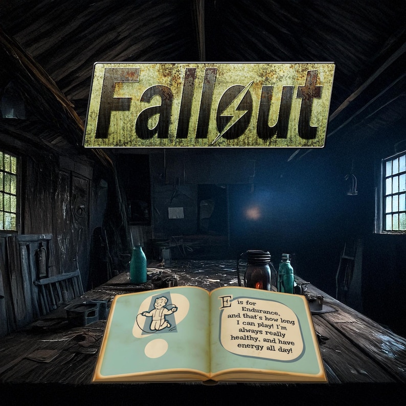 Fallout Book - Youre Special Hardcopy of a Post Apocalyptic Children's ...