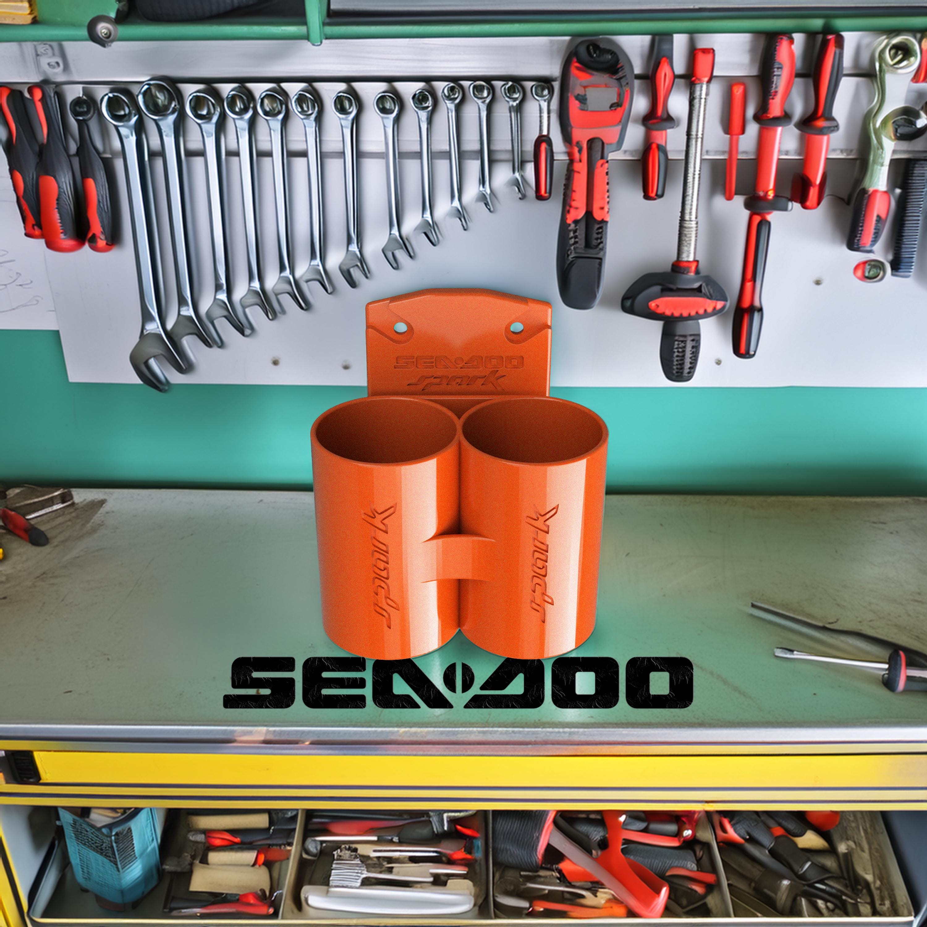 Seadoo Spark Trixx Cup / Can Holder – 3D Printed PWC Drink Holder