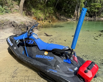 Seadoo Spark Flag and Camera Mount for Insta 360, Gopro Extra