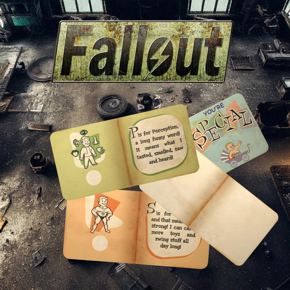 Fallout Book - Youre Special Hardcopy of a Post Apocalyptic Children's ...