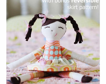 DOLL PDF PATTERN - Poupée Ruby Lou par Sew Much Ado