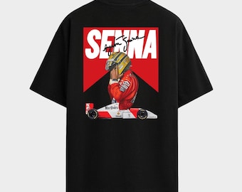 ヴィンテージ 80年代 アイルトン・セナ F1 マールボロ チーム Tシャツ