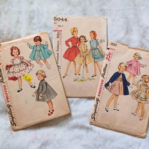 VINTAGE Children SEWING PATTERN Bundle | Ephemera | Junk Journals