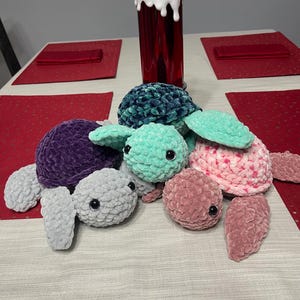 Crochet Sea Turtle plushie