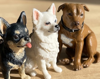 3D Custom Pet Keychain, Pet Keychain, Pet Memorial