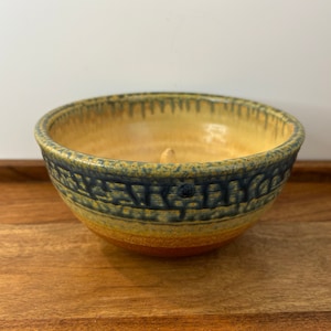 Glazed Ceramic Apple Baker | Studio Pottery Dish for Baking Apples with Drip Glaze