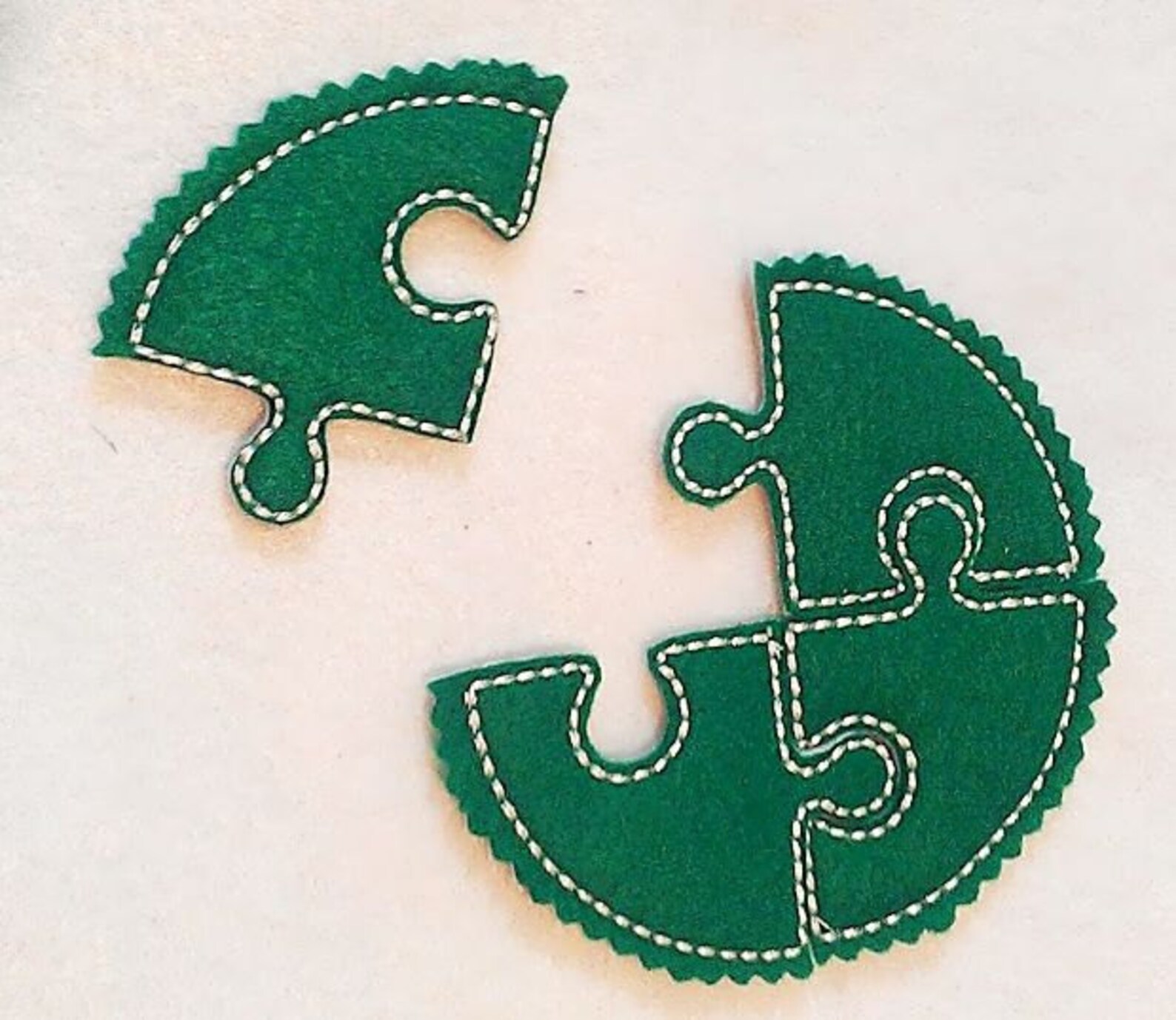 Felt Puzzle games Set of 3 shapes Perfect for very young Etsy