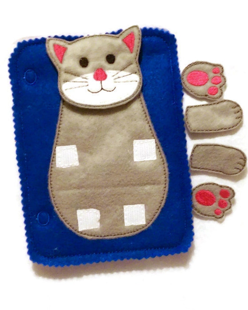 Felt Quiet Book Toddler Quiet Book Quiet Book Page Etsy