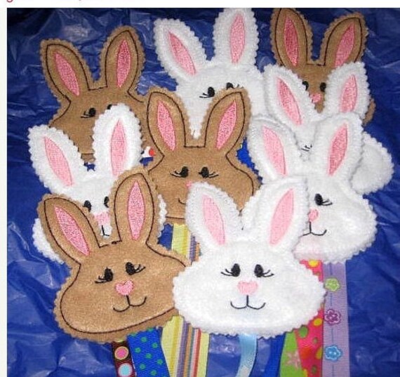 Easter basket filler Easter treats Bunny bookmark party favor