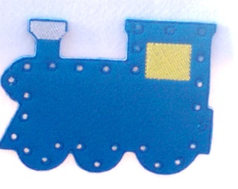 Train lacing card -train sewing card - educational learning toy - fine motor skills - hand eye corrdination -  #3864