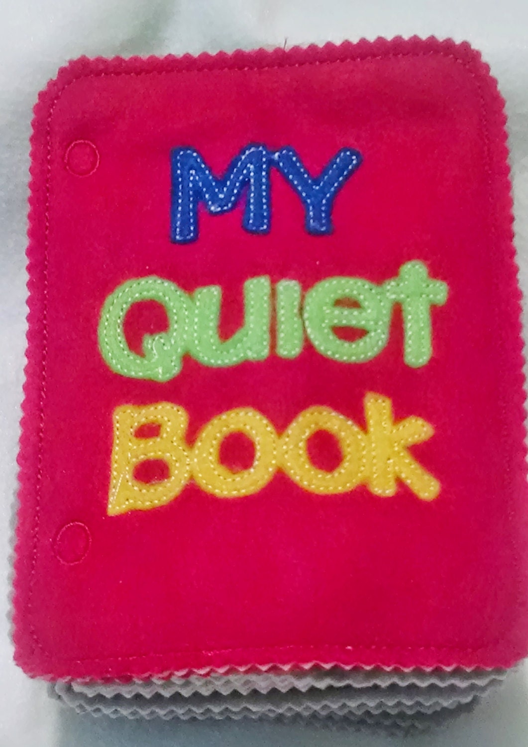 Felt quiet book - Toddler quiet book - Quiet book page - Toddler busy…