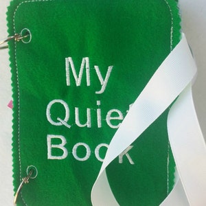 Felt quiet book - Toddler quiet book - Quiet book page - Toddler busy book - Felt busy book - Quiet book cover front and back  #QB51