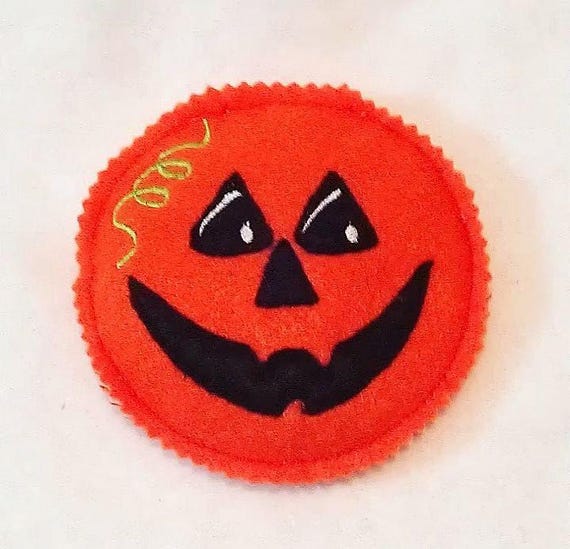 Pumpkin Felt Bean Bag, Halloween Game for Kids