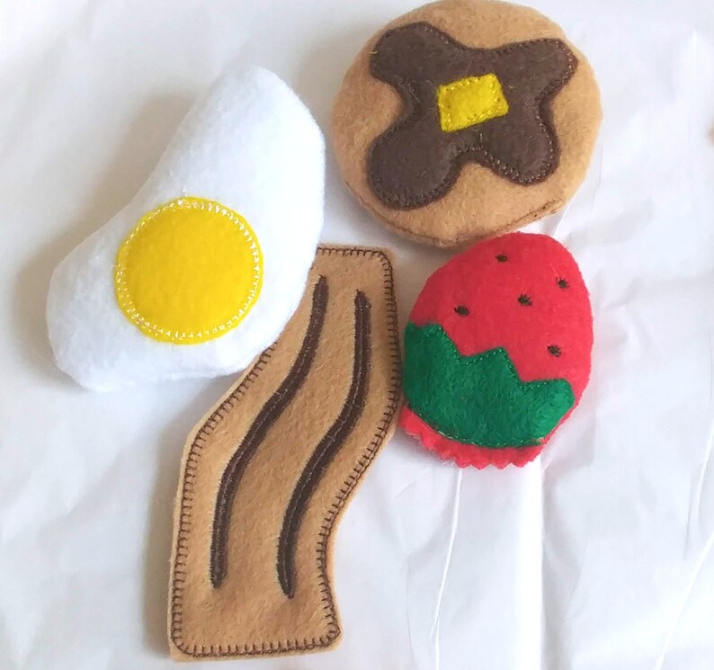Felt Play Food Pretend Food Play Kitchen Food Felt Play Etsy