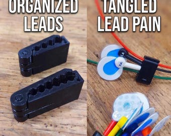 Tangle-Free 12-Lead EKG Kabel-Organizer für Sanitäter und EMS Mediziner
