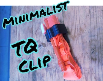 Minimalist CAT Tourniquet Clip | MOLLE Strap Holder | EMT, Firefighter, Medic Gear Attachment
