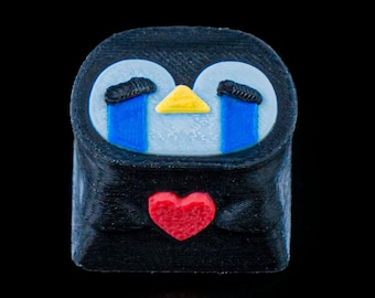 Artisan Penguin Keycap: Unikt tangentbordstillbehör