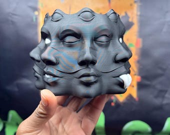 Vintage Perpetual Face Vase Dora Maar TMS 2005 - Fornasetti Head