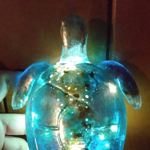 Resin Turtle Night Light